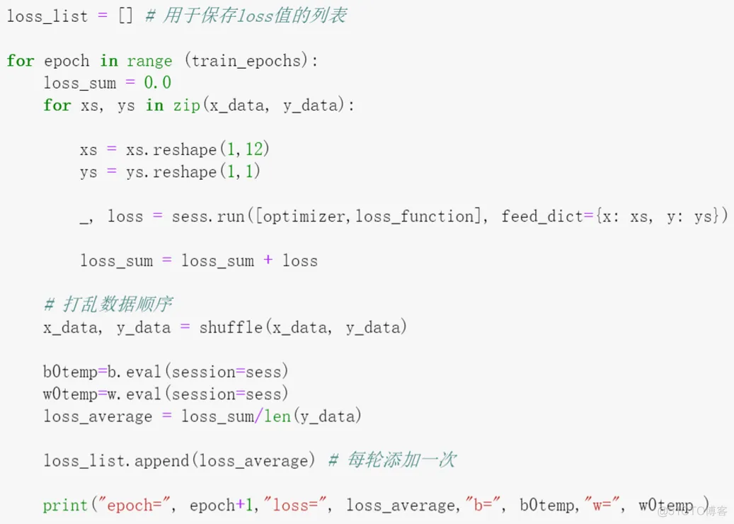 TensorFlow 实战多元线性回归问题_JAVA_06